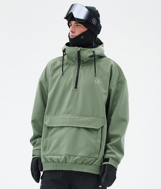 Snowboard Jacket Men Moss Green