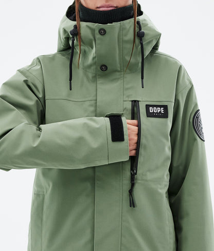 Snowboard Jacket Women Moss Green