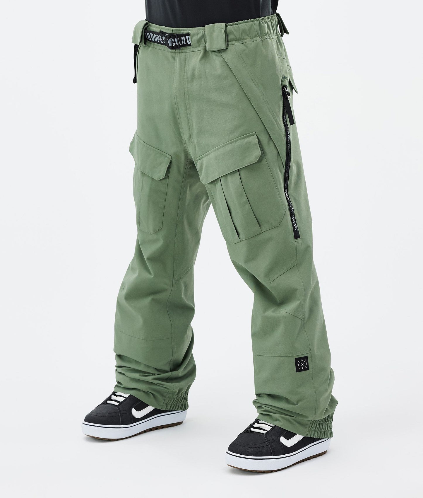 Snowboard Pants Men Grey Camo