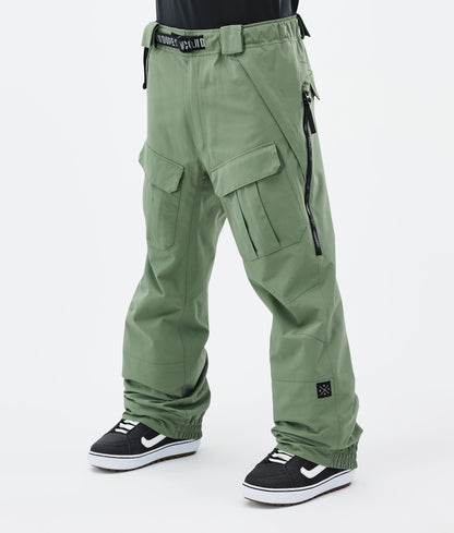 Snowboard Pants Men Grey Camo
