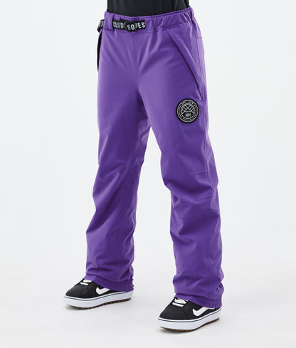 Snowboard Pants Women Blue Steel