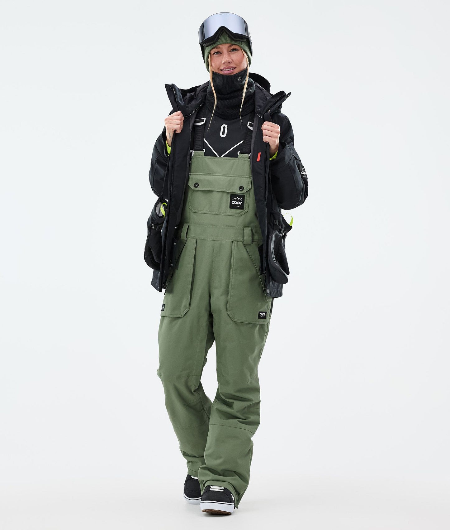 Snowboard Pants Women Moss Green