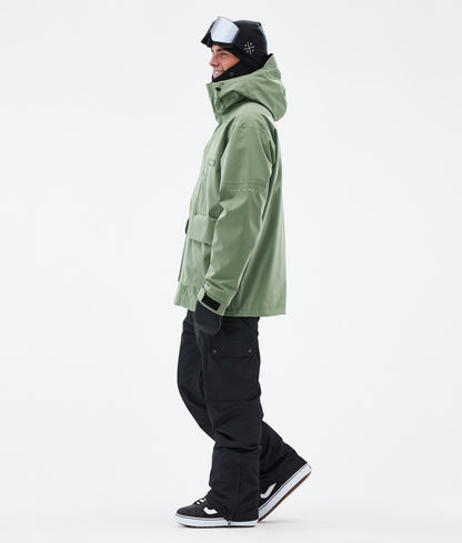 Snowboard Jacket Men Moss Green