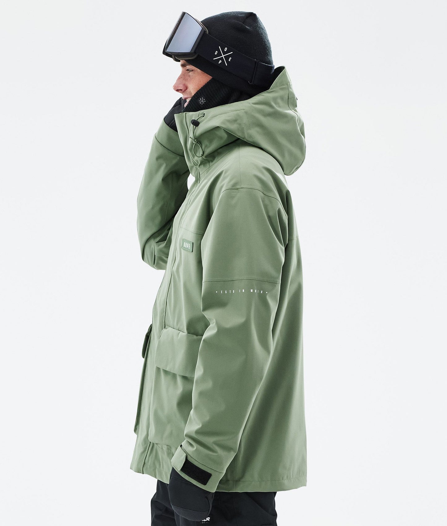 Snowboard Jacket Men Moss Green