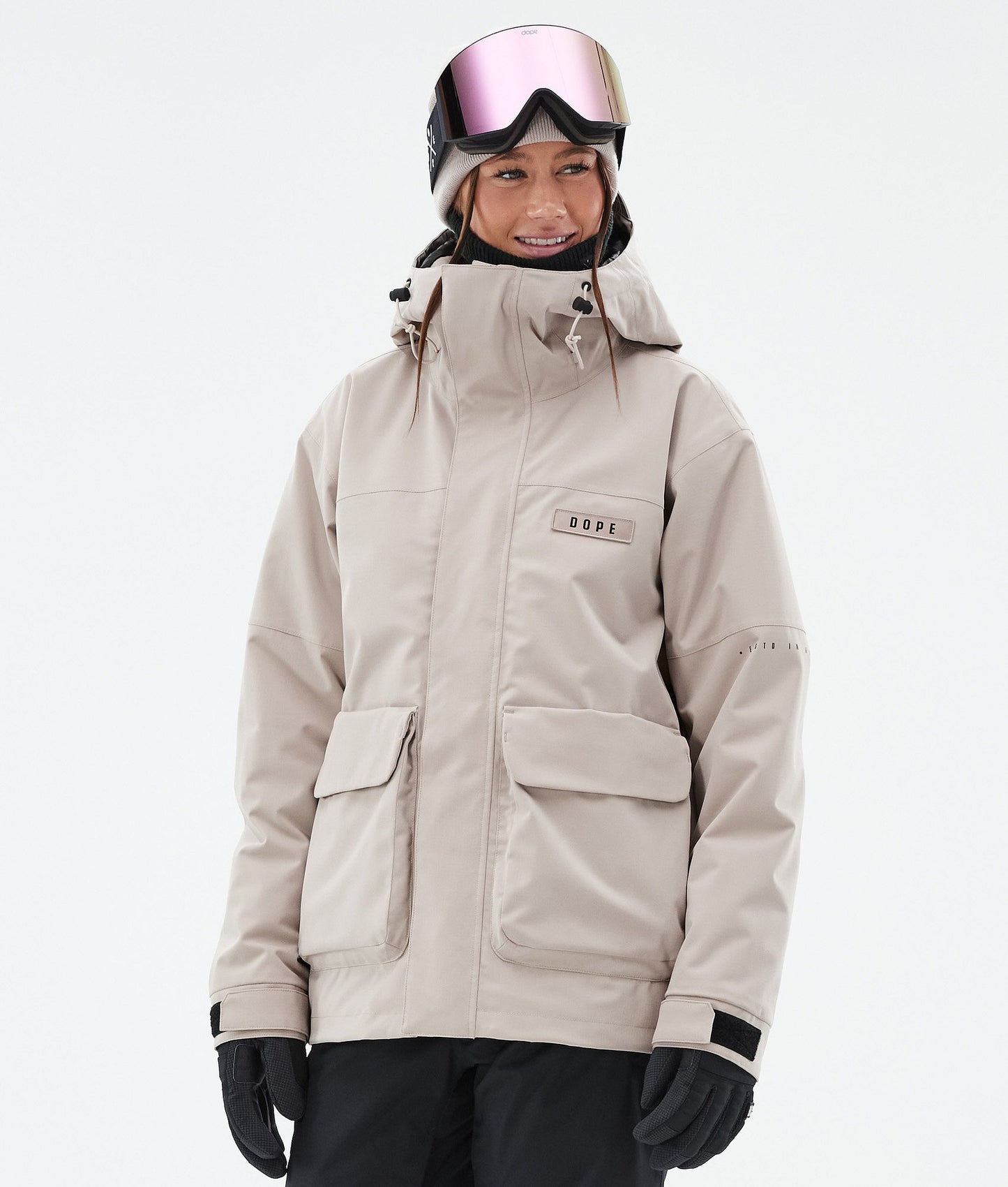 Snowboard Jacket Women Sand