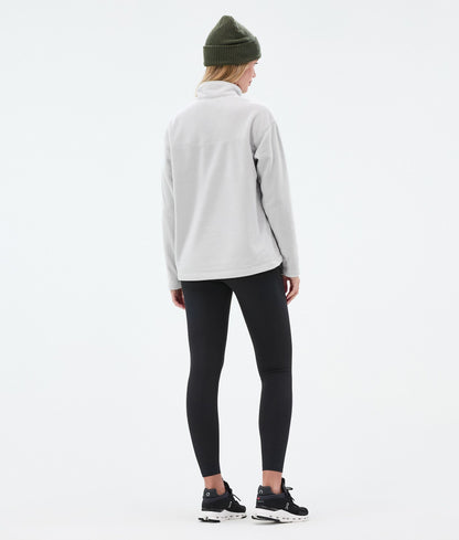 Fleece Sweater Women Light Grey