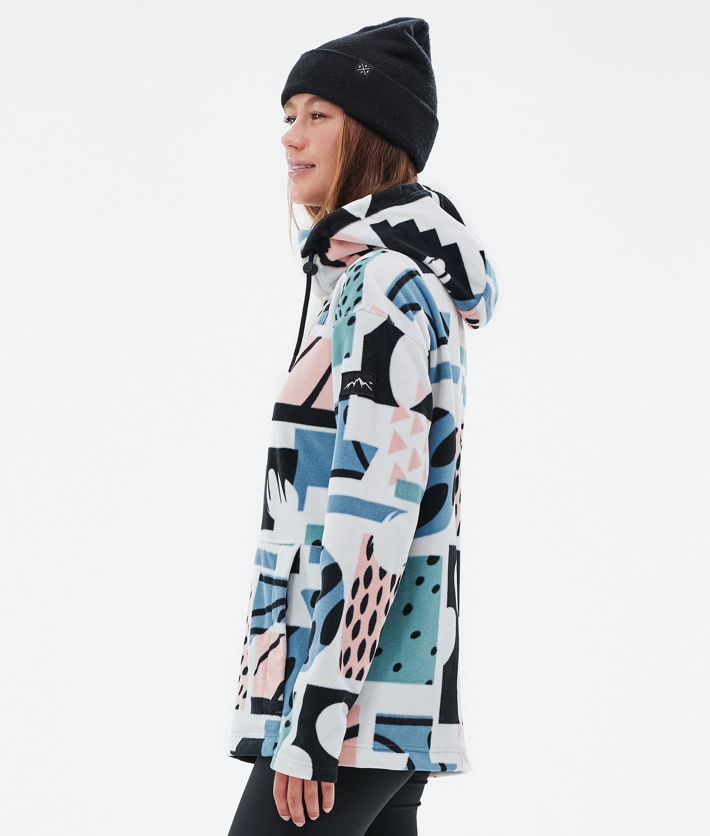 Fleece Hoodie Women Melon