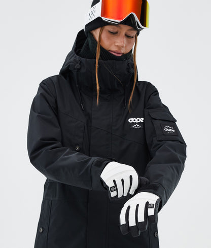 Ski Gloves Whitish