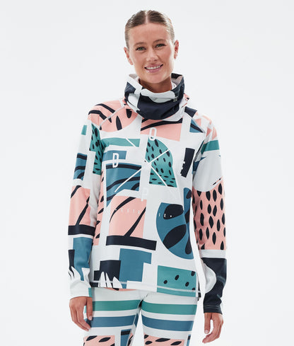 Base Layer Top Women 2X-Up Grey Camo