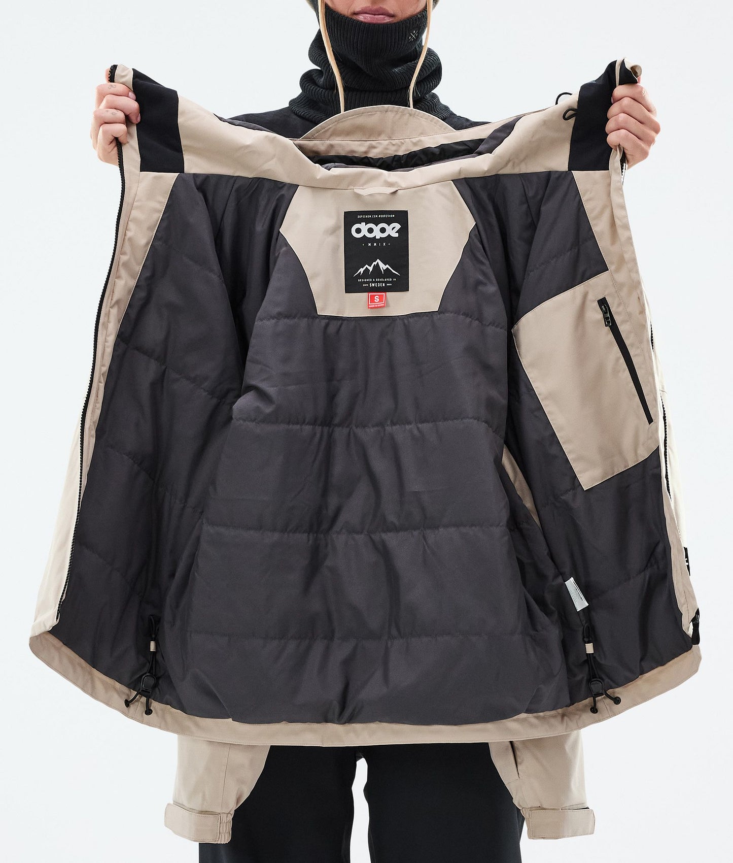 Snowboard Jacket Women Sand