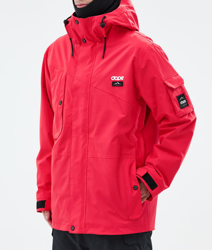 Snowboard Jacket Men Red