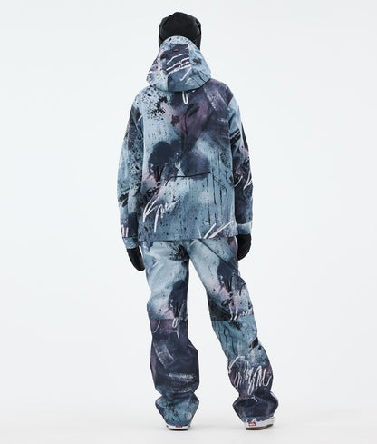 Snowboard Jacket Women Punk Blue