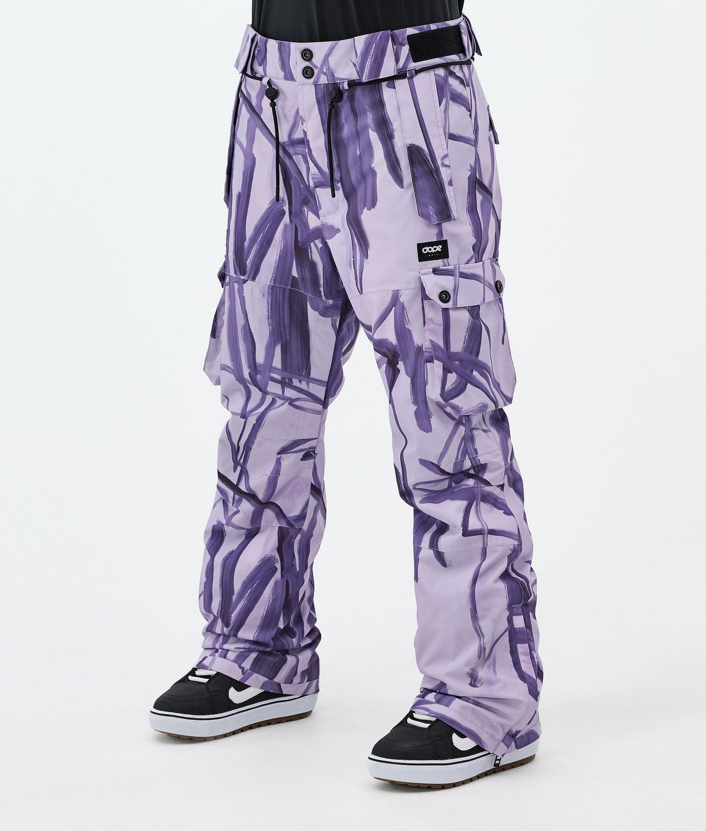 Snowboard Pants Women Grey Camo