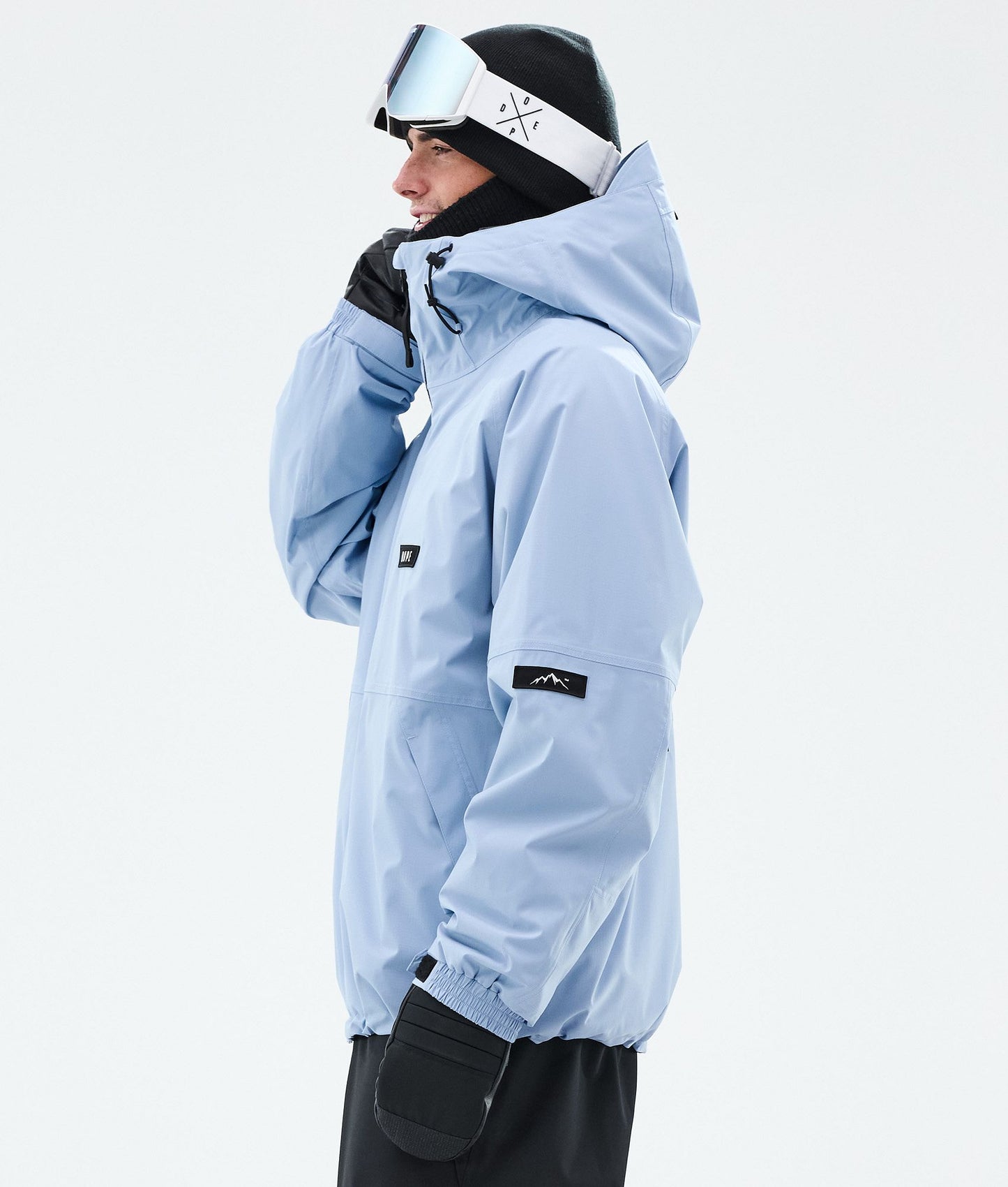 Snowboard Jacket Men Light Blue