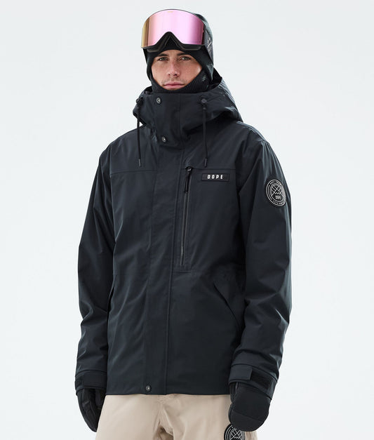 Snowboard Jacket Men Black