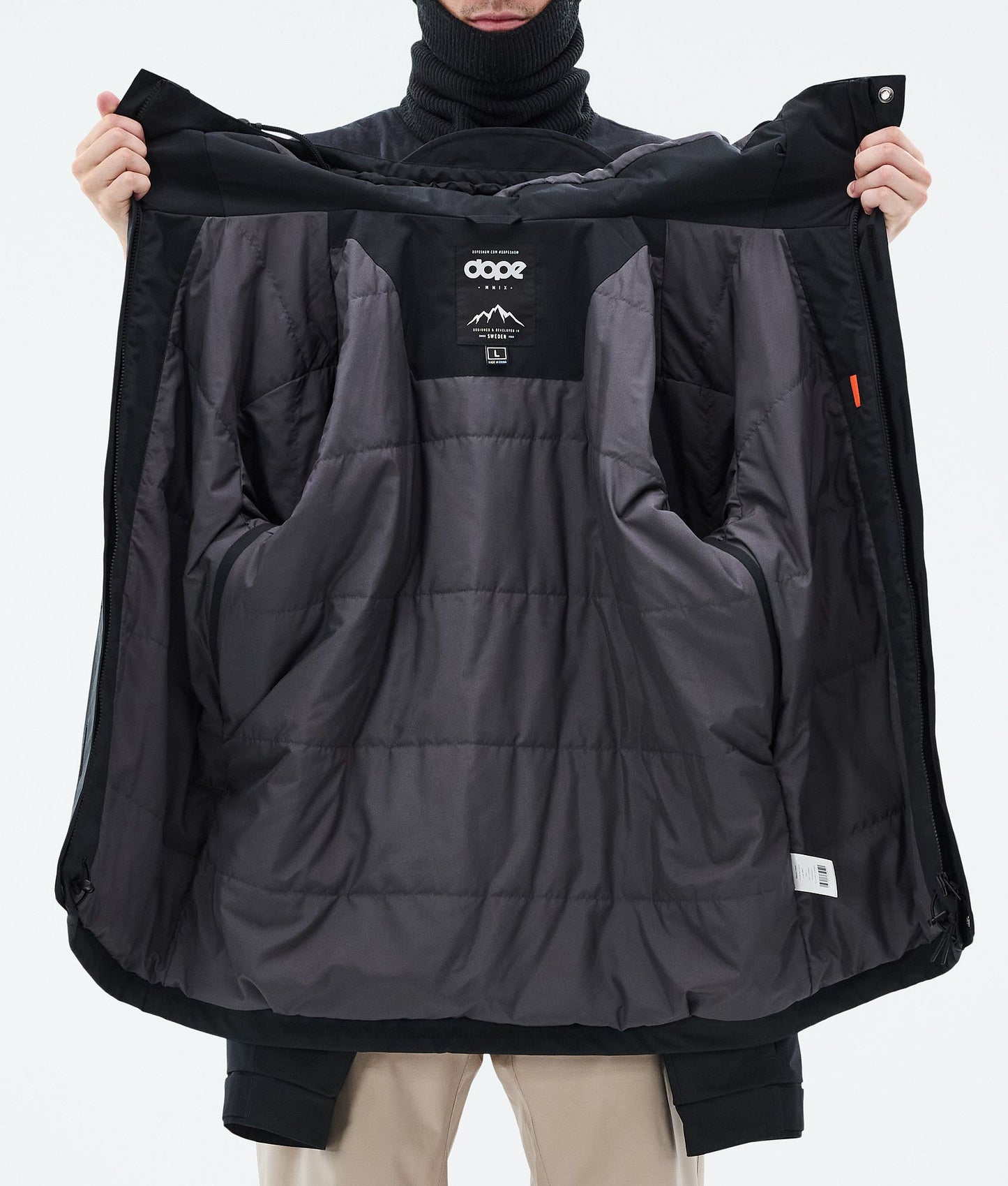 Snowboard Jacket Men Black