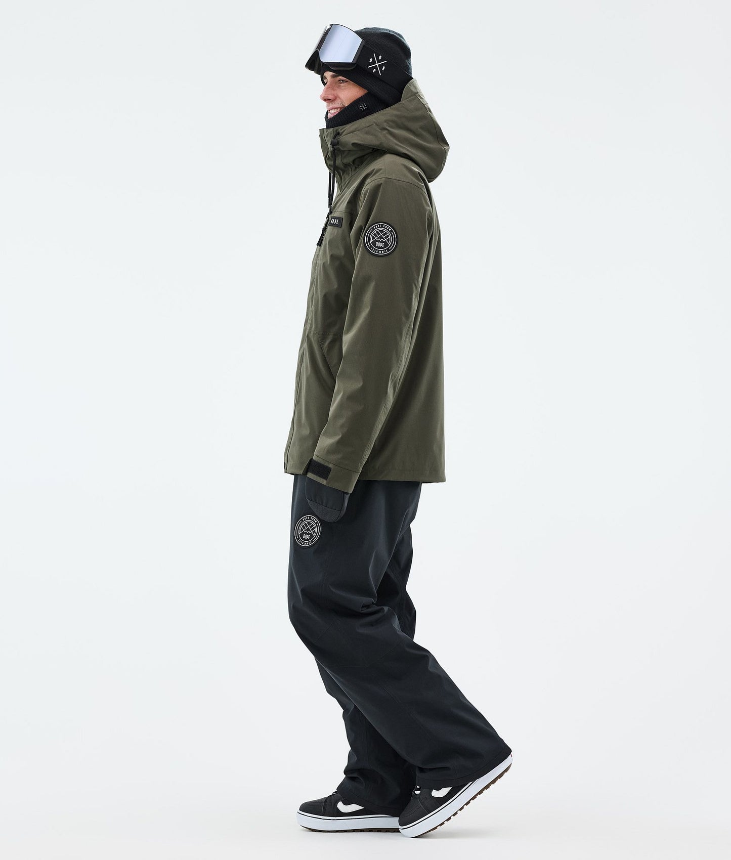 Snowboard Jacket Men Olive Green