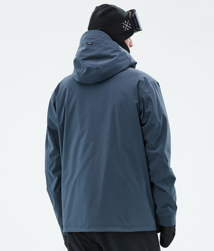 Snowboard Jacket Men Metal Blue