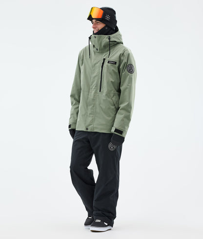Snowboard Jacket Men Moss Green
