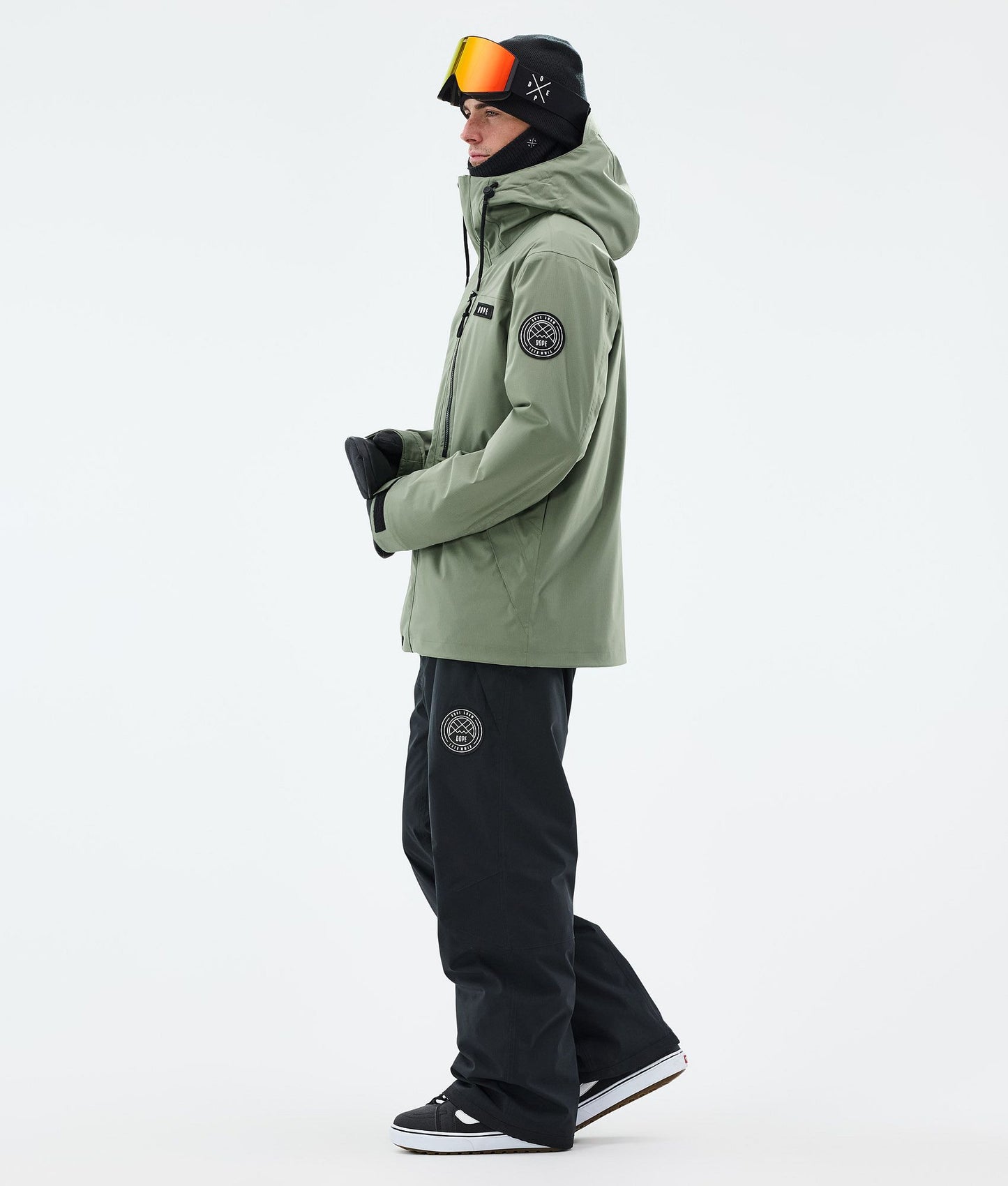 Snowboard Jacket Men Moss Green