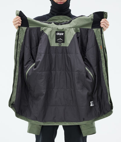 Snowboard Jacket Men Moss Green