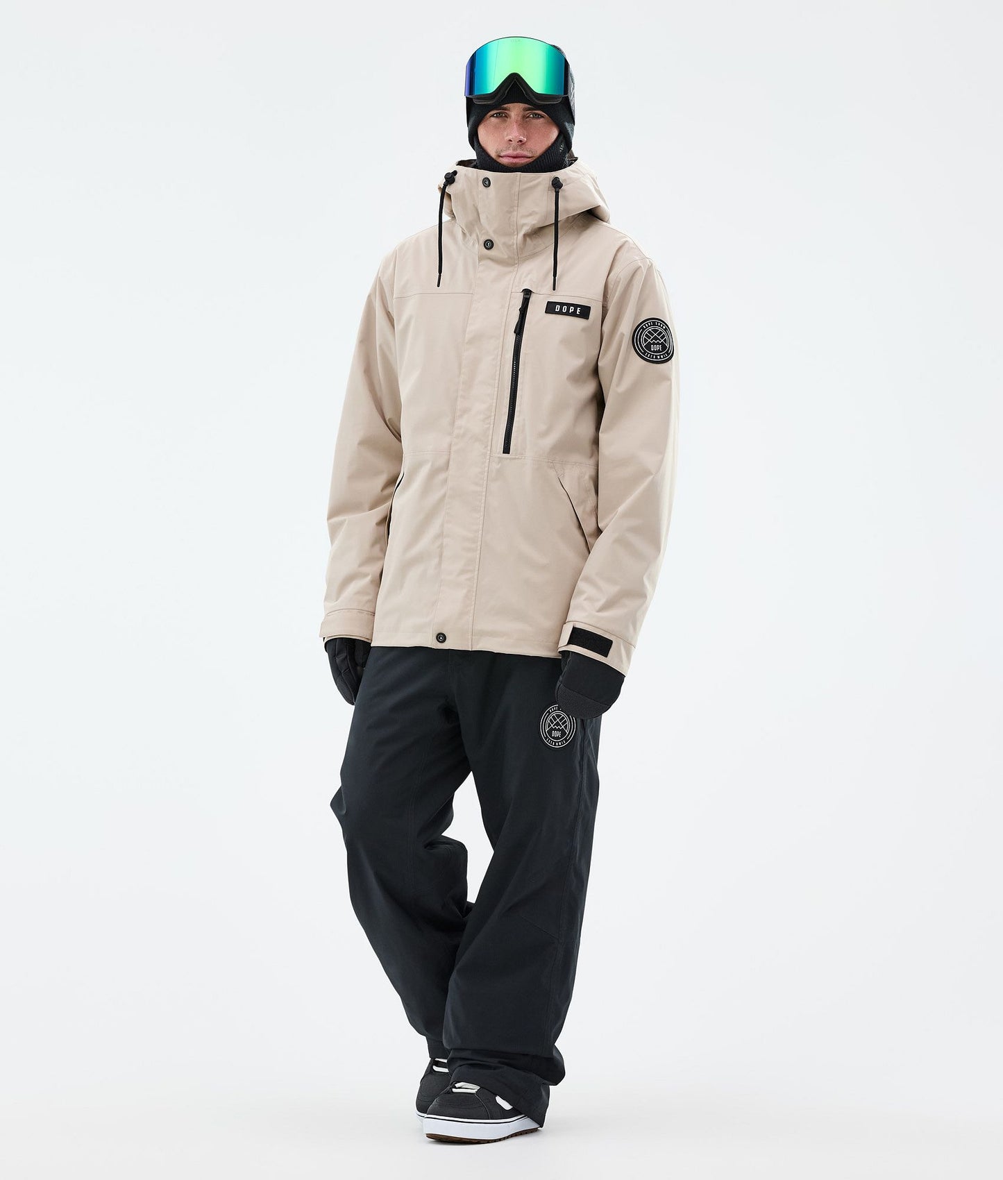 Snowboard Jacket Men Sand