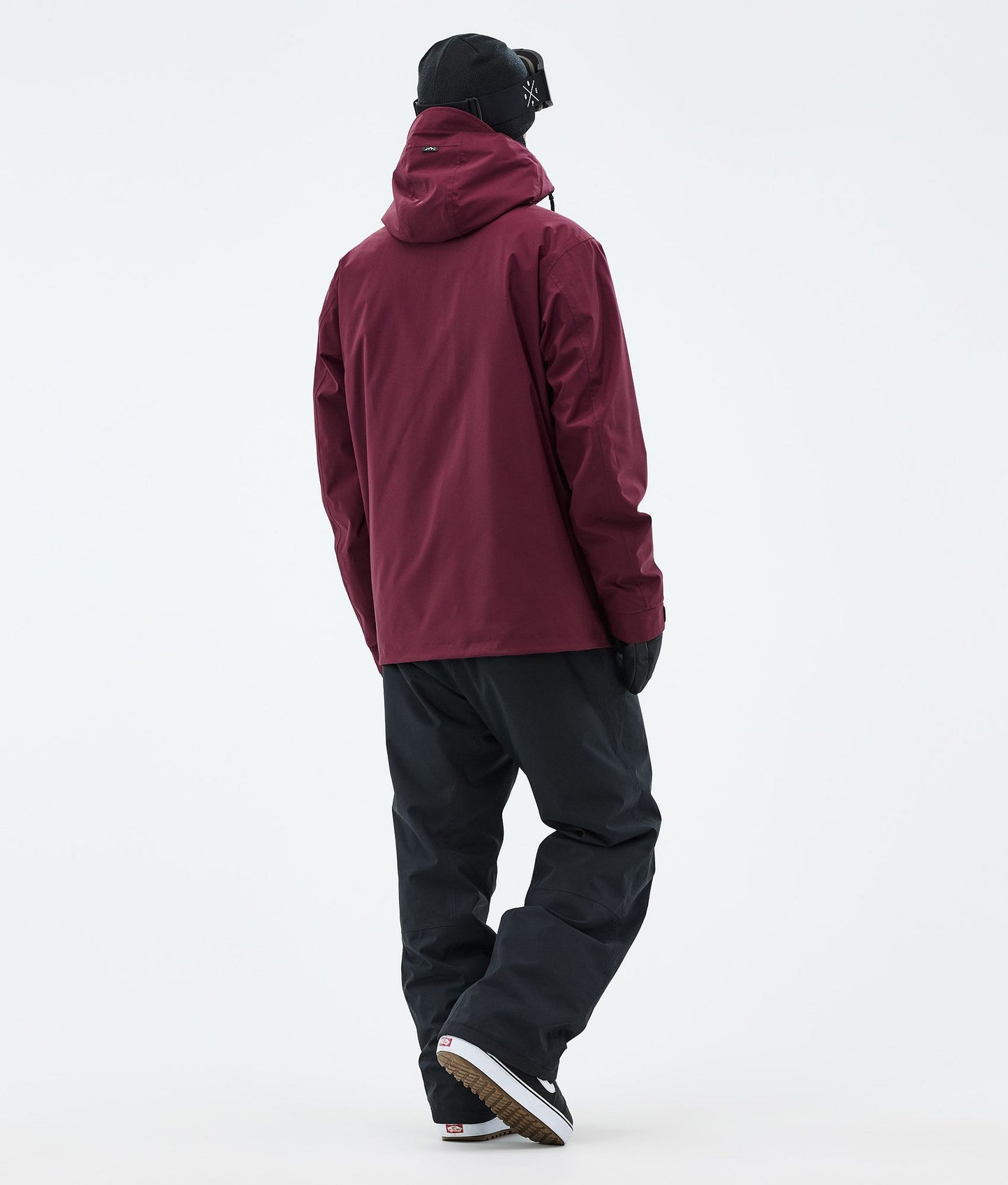 Snowboard Jacket Men Burgundy