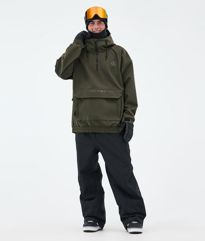 Snowboard Jacket Men Olive Green