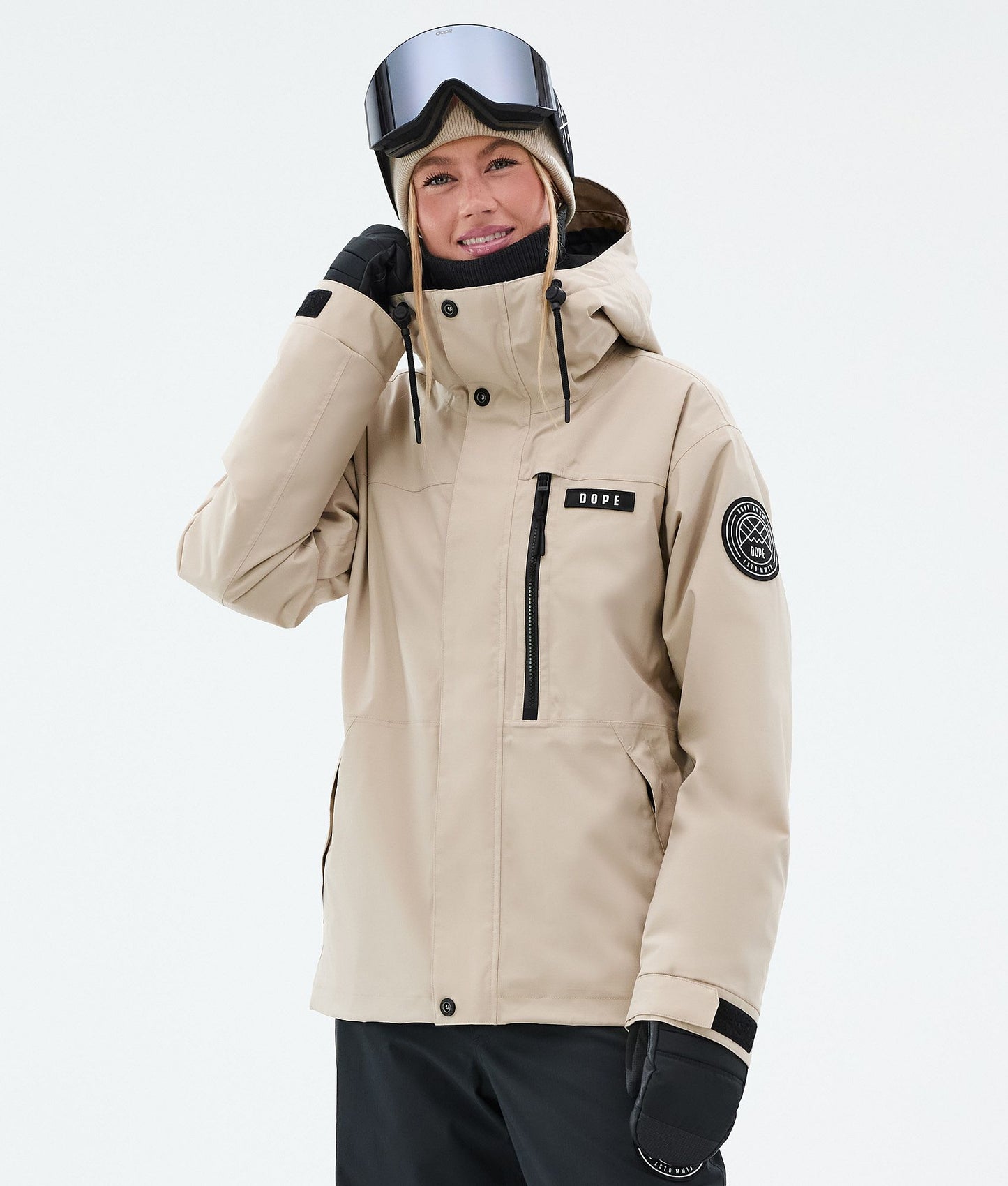 Snowboard Jacket Women Sand