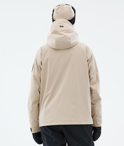 Snowboard Jacket Women Sand