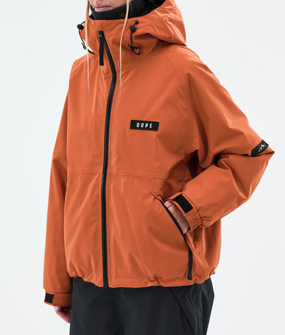 Snowboard Jacket Women Burned Orange