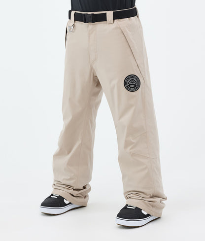 Snowboard Pants Men Metal Blue