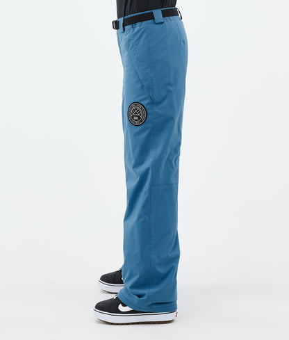 Snowboard Pants Women Blue Steel