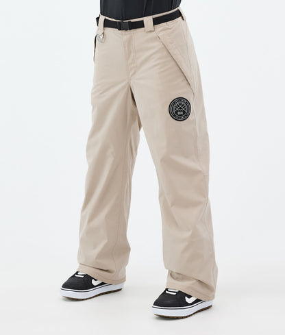 Snowboard Pants Women Blue Steel