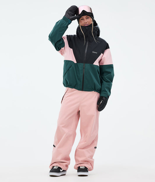 Snowboard Pants Women Soft Pink