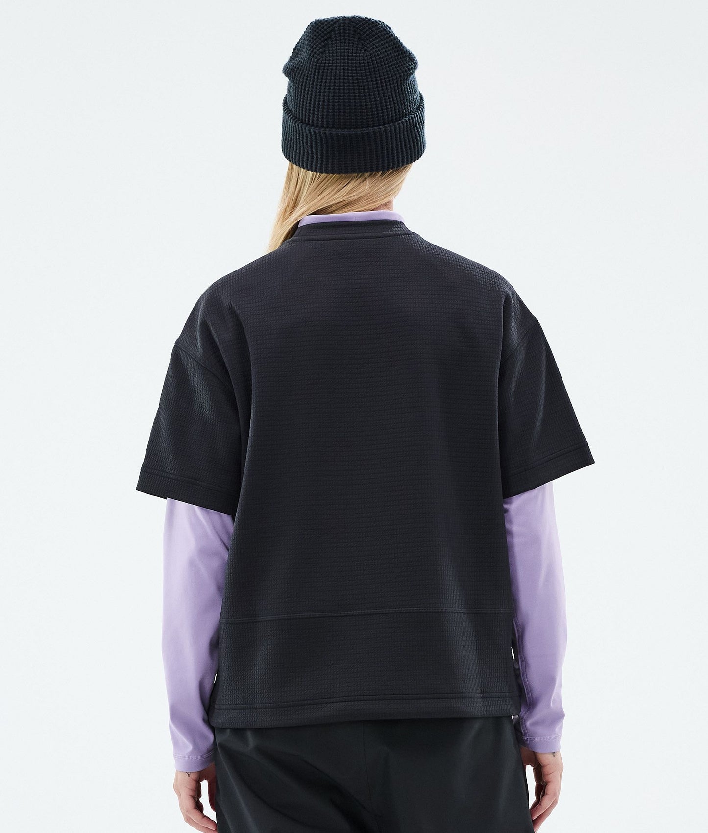 Fleece Sweater Women Black