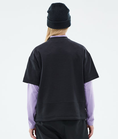 Fleece Sweater Women Black