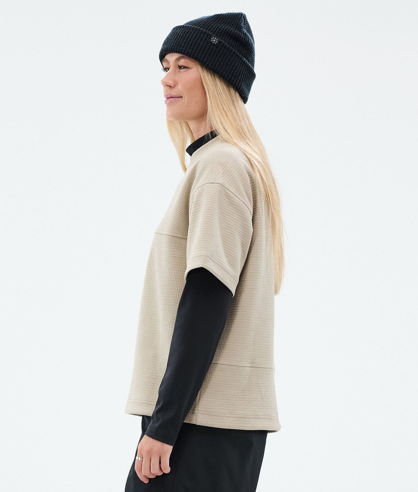 Fleece Sweater Women Sand