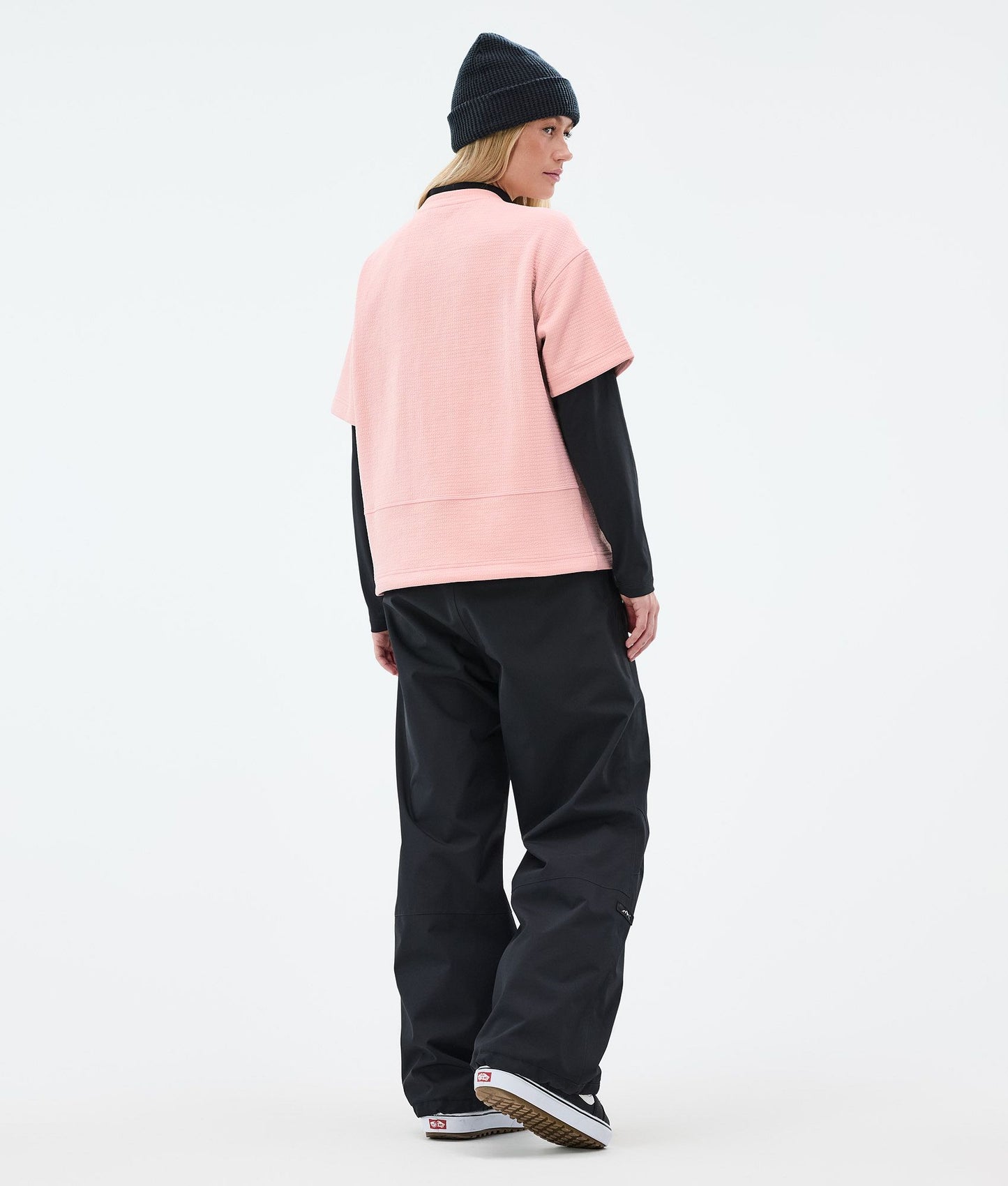 Fleece Sweater Women Soft Pink