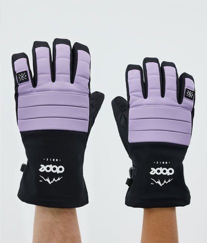 Ski Gloves Soft Pink