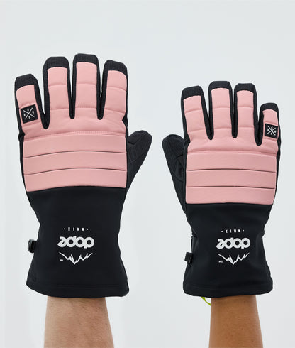 Ski Gloves Burgundy