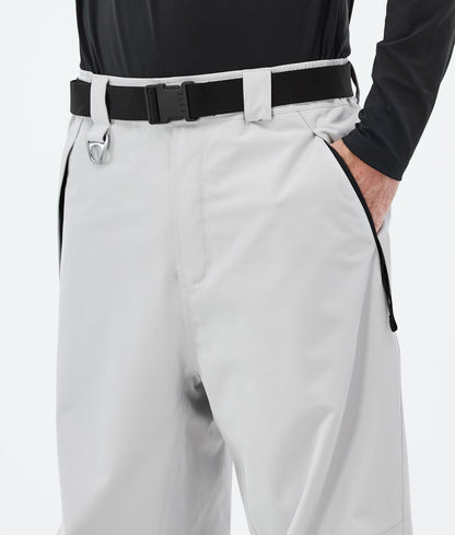 Snowboard Pants Men Light Grey