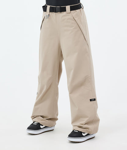 Snowboard Pants Women Faded Green