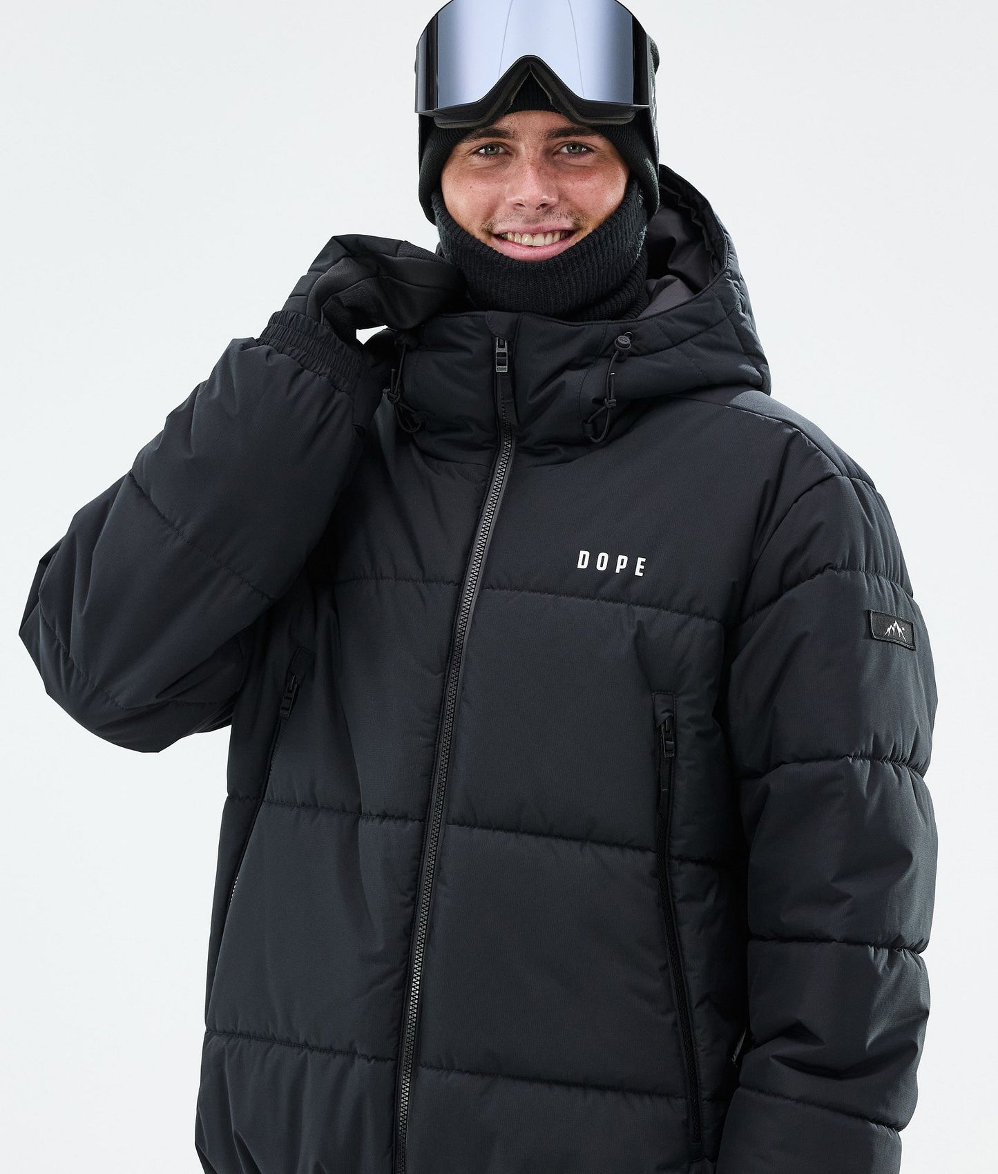 Snowboard Jacket Men Black