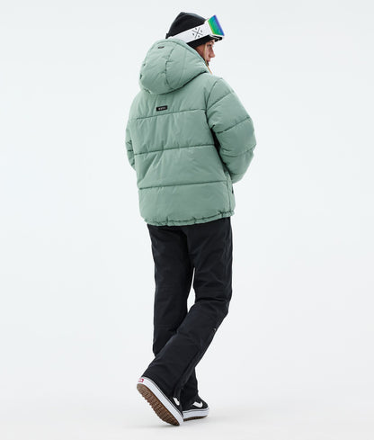 Snowboard Jacket Women Faded Green