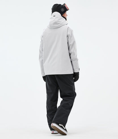 Snowboard Jacket Women Light Grey