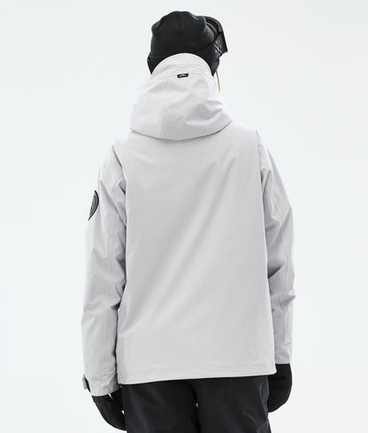 Snowboard Jacket Women Light Grey